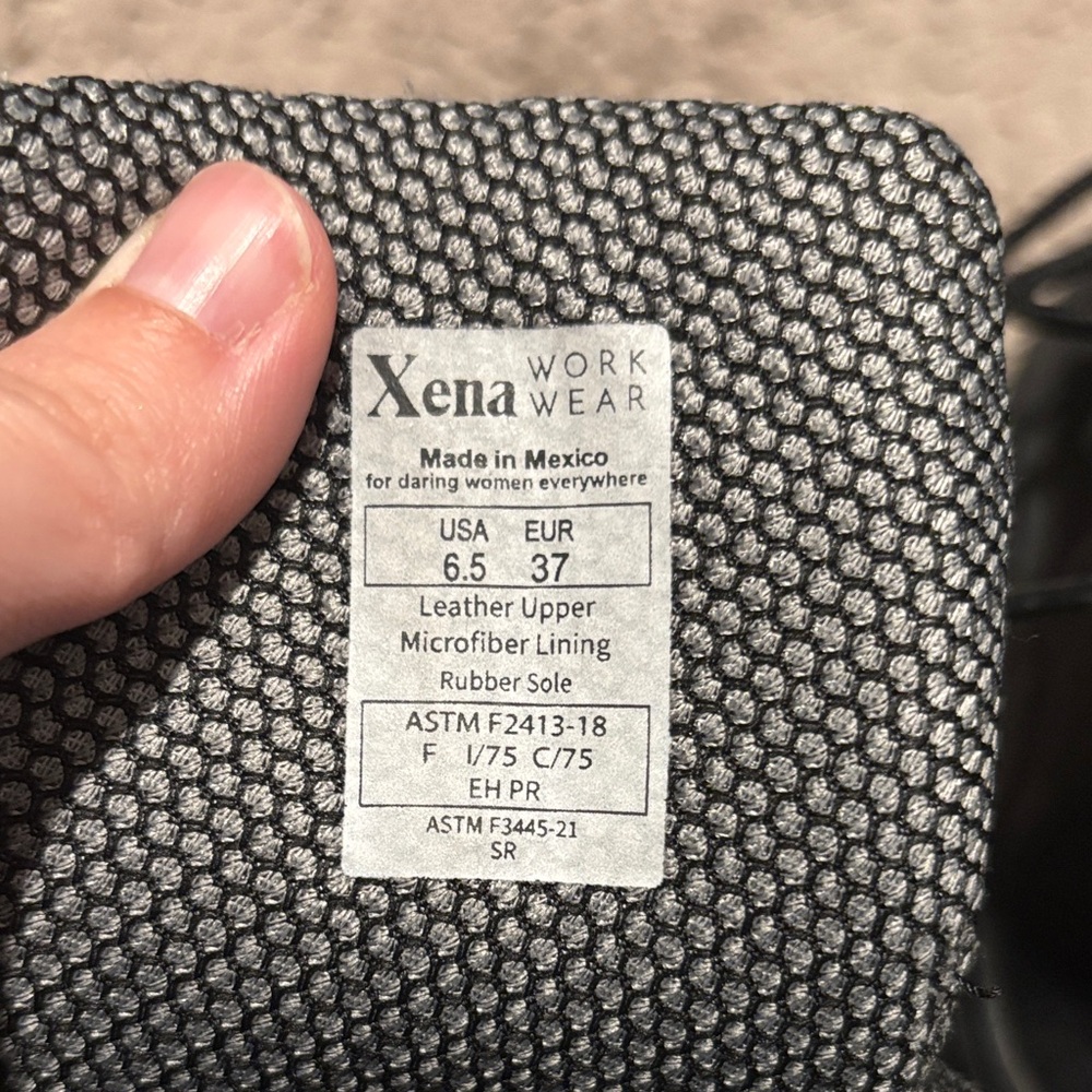 Xena Black Safety Boots - Picture 2 of 7